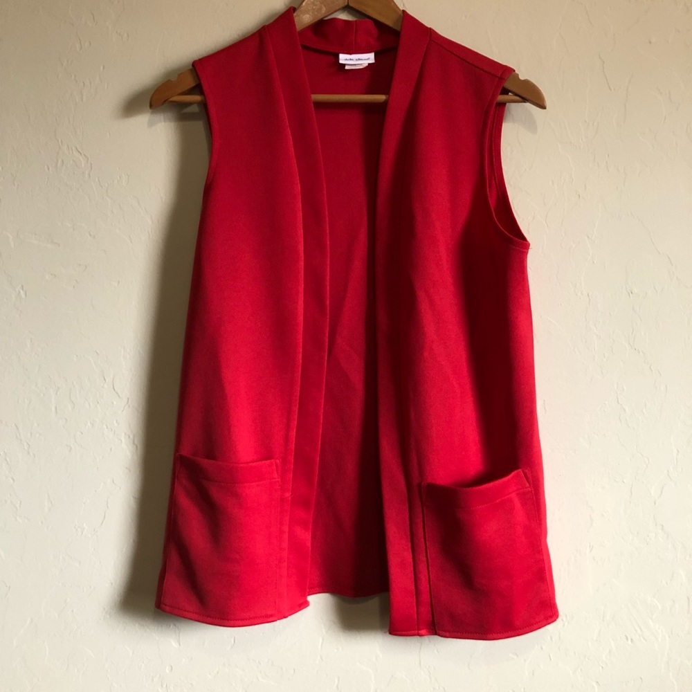 Vintage Red Vest